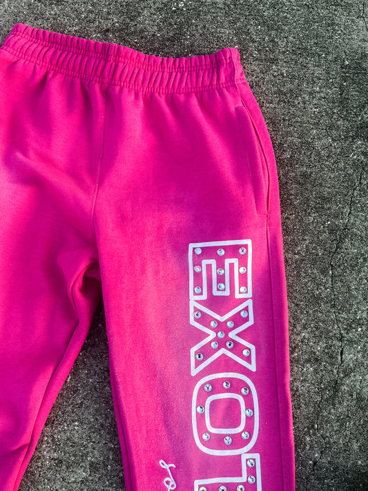 Pink V2 Exotic Solstice Sweatpants