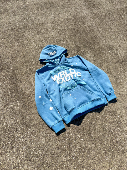 Blue Exotic Dreams Hoodie
