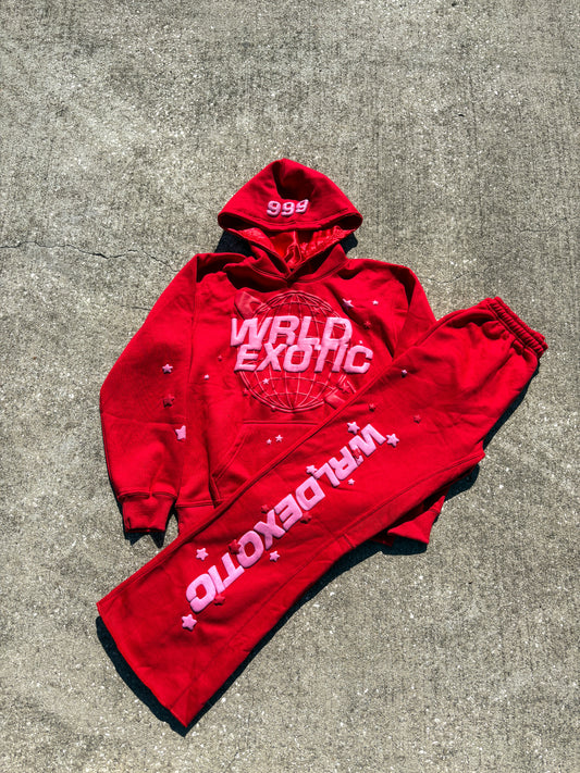 Red Exotic Dreams Sweatsuit