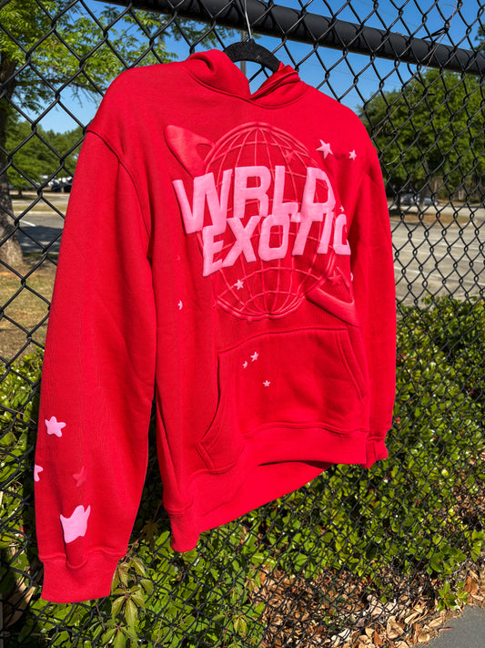 Red Exotic Dreams Hoodie