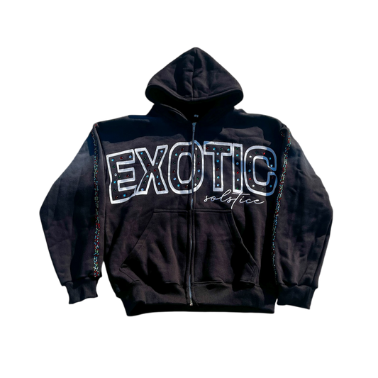 Black Exotic Solstice Hoodie