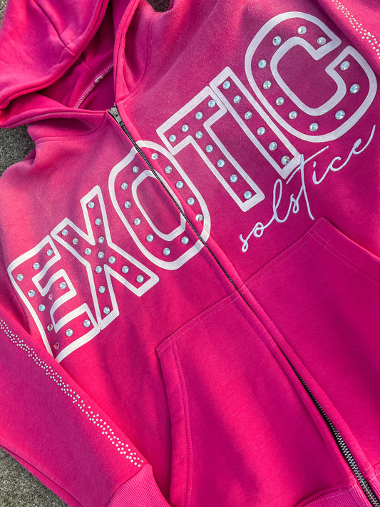 Pink Exotic Solstice Hoodie