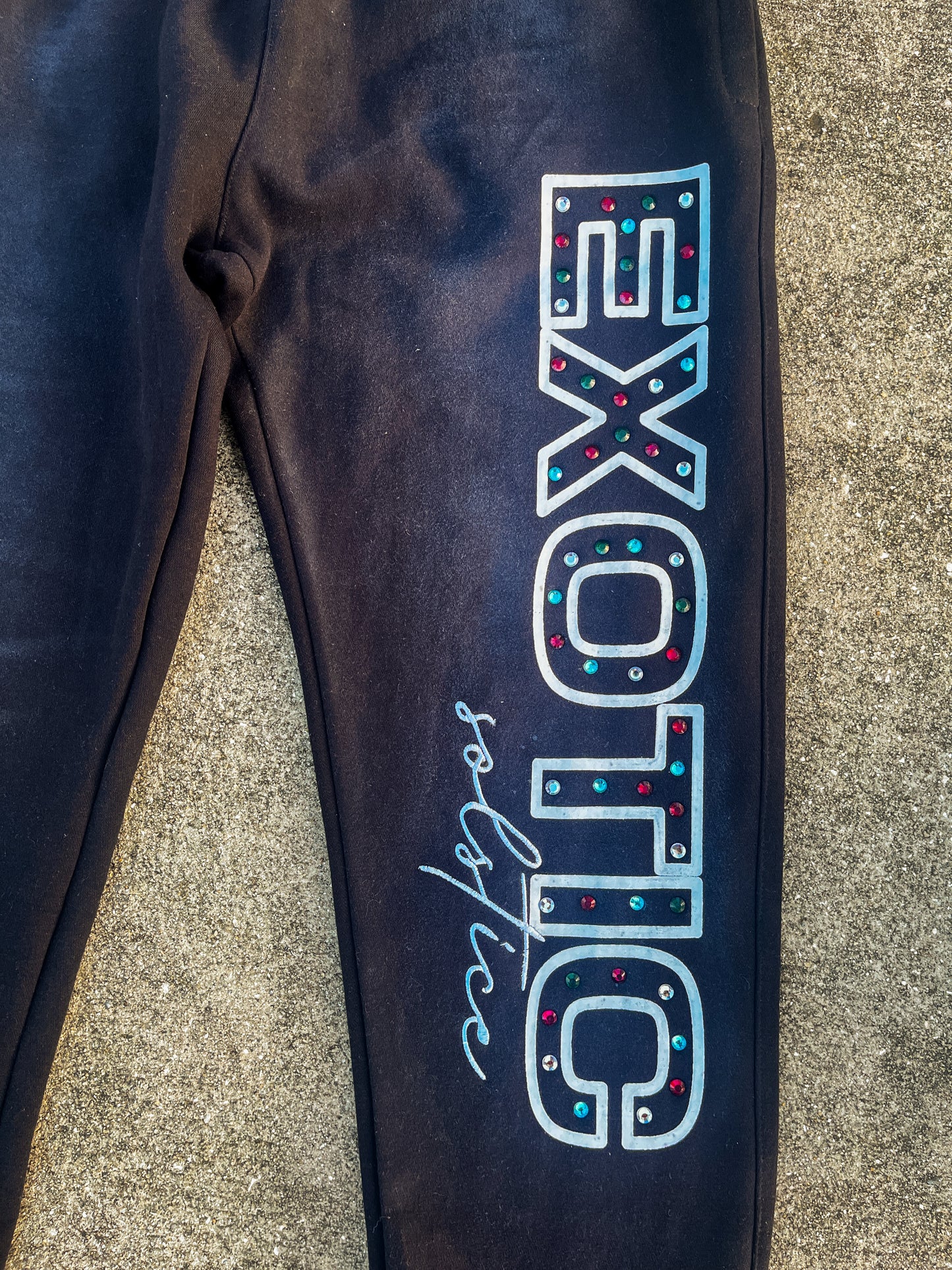 Black V2 Exotic Solstice Sweatpants