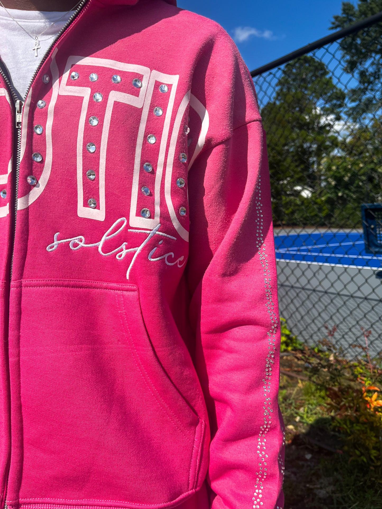 Pink Exotic Solstice Hoodie