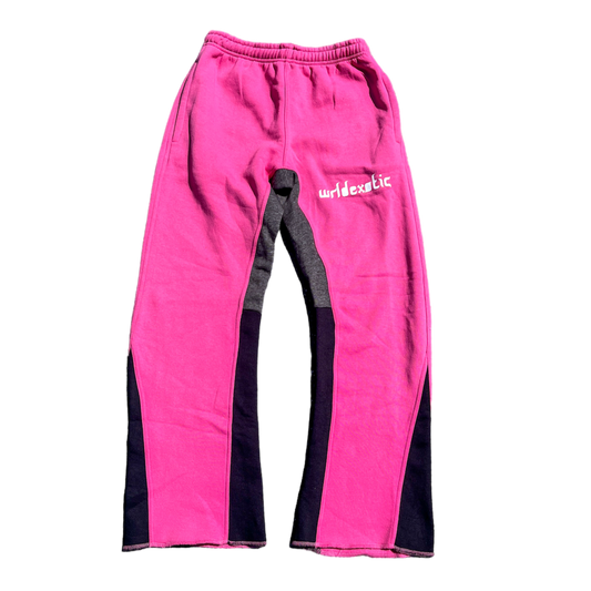 Pink V2 Utopia Flared Sweatpants