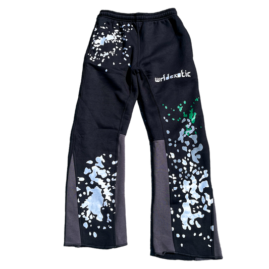 Black V2 Utopia Flared Sweatpants
