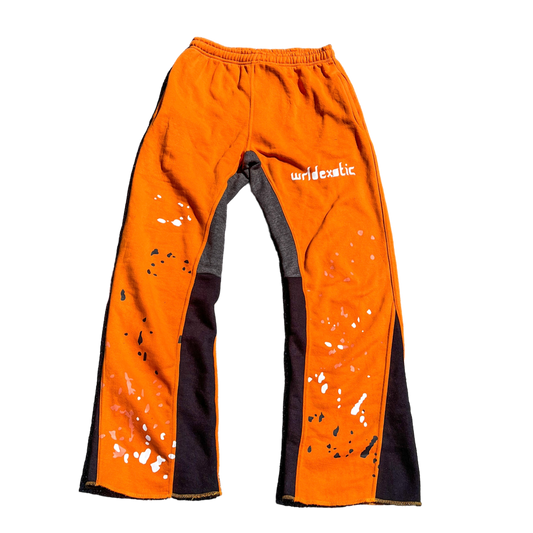 Orange V2 Utopia Flared Sweatpants
