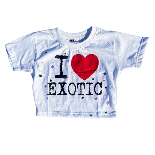 I Heart Exotic Baby Tee