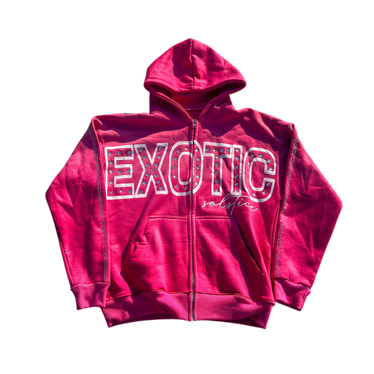 Pink Exotic Solstice Hoodie